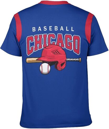 Men's Baseball City Shirts Novelty Sport Crew Neck Jerseys Short Sleeve Tees Gifts for Fans in Saudi Arabia