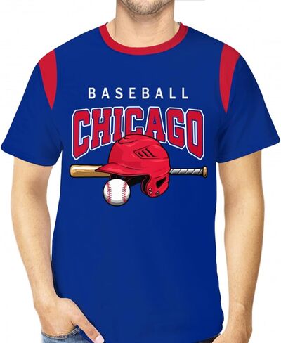 Men's Baseball City Shirts Novelty Sport Crew Neck Jerseys Short Sleeve Tees Gifts for Fans in Saudi Arabia