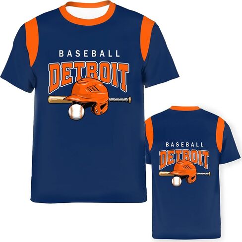 Men's Baseball City Shirts Novelty Sport Crew Neck Jerseys Short Sleeve Tees Gifts for Fans in Saudi Arabia