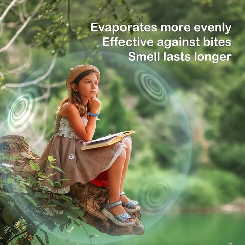 120 Pack Mosquito Patches Stickers for Adult Kids, Resealable Stickers with 2Pack Mosquito Bracelet, Mosquito Patches for Kids, Mosquito Patches Stickers for Outdoor Camping & Travel in Saudi Arabia