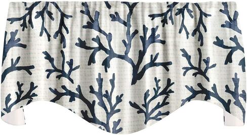 Window Treatments Valance Curtains Kitchen Window Valances or Living Room Tommy Bahama Fabric Beach Decor Bahamian Breeze in Kuwait