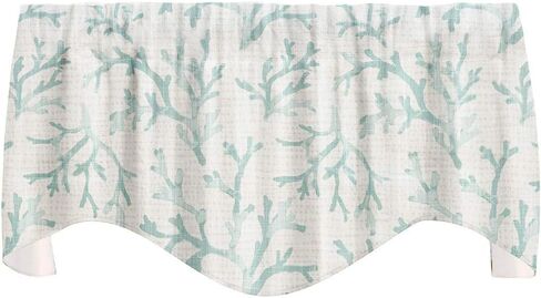 Window Treatments Valance Curtains Kitchen Window Valances or Living Room Tommy Bahama Fabric Beach Decor Bahamian Breeze in Kuwait