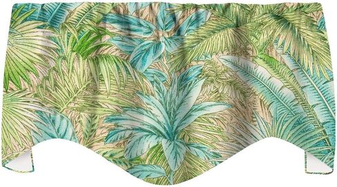 Window Treatments Valance Curtains Kitchen Window Valances or Living Room Tommy Bahama Fabric Beach Decor Bahamian Breeze in Kuwait