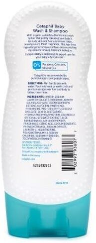 Cetaphil Baby Wash and Shampoo with Organic Calendula, 7.8 Ounce (Pack of 4) in Saudi Arabia