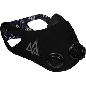 TRAININGMASK - Elevation Training Mask 2.0 Blackout - Fitness Mask, Workout Mask