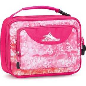 High Sierra Single Compartment Lunch Bag, Aquamarine/Ash/White, One Size