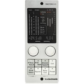 TC Electronic MASTER X HD-DT Multiband Dynamics Processor Plug-in with Dedicated Hardware Controller