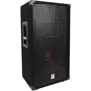 Rockville RSG8 8" 300W 2-Way 8 Ω Passive DJ/Pro PA Speaker, Pole Mountable, Black