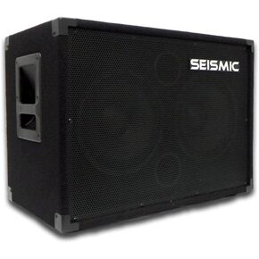 Seismic Audio - 210 Bass Guitar Speaker Cabinet PA DJ 400 Watts 2x10 PRO AUDIO