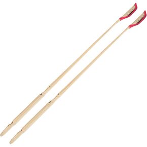 Abaodam 2pcs Yangqin Bamboo Yangqin Supplies Ebony Head for Yangqin Elastic Dulcimer Jean Bamboo Dulcimer Bamboo Musical Instrument Dulcimer Supplies Dulcimer Accessories