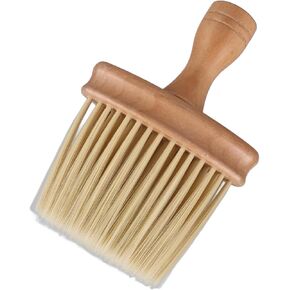 Instrument Dusting Brush, Double Sided Wooden Cleaner Soft for Keyboards, Pianos, Synthesizers