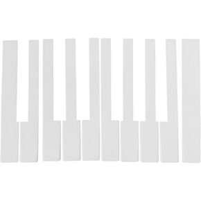 Piano Key Top Piano Accessories The White Keyboard Top Does Not Require Sanding For Easy Installation Of The Piano Key Replacement