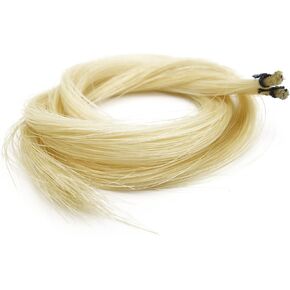 JinQu Natural Mongolian 31 inch Horse Bow Hair for Violin Viola Cello Double bass