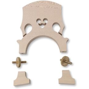 3/4 Upright Double Bass Bridge Bass Double Bass Accessory Upright Bass Parts (Maple Adjustable)