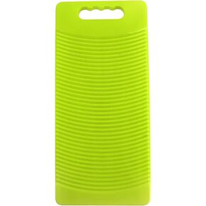 MZD Plastic Rectangle Washboard Washing Clothes Board 50cm Long (Green)