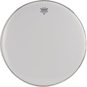 Remo BR1228-MP Smooth White Ambassador Marching Bass Drum Head - 28-Inch