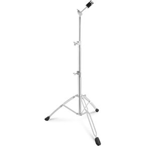 RANMING Straight Cymbal Stand Adjust High Straight Cymbal Stand 28 MM Pipe Diameter Cymbal Stand Double Braced Legs with Rubber Feet Cymbal Stands,Medium Weight Cymbal Stand