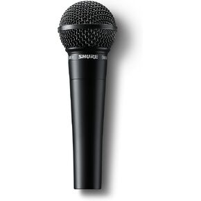 Shure SM58 Pro XLR Dynamic Microphone - Professional Studio & Live Performance Cardioid Mic for Vocals, Podcasting, and Recording, Special Black Edition