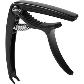 Guitar Capo, Capo, Capo for acoustic guitar 6 string, Acoustic guitar capo, Capo for electric guitar, Capo for guitar, Kapo, Classical guitar capo, Electric guitar capo, Guitar capos(Black)