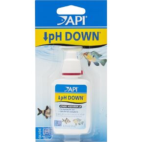 API pH DOWN Freshwater Aquarium Water pH Reducing Solution 1.25-Ounce Bottle