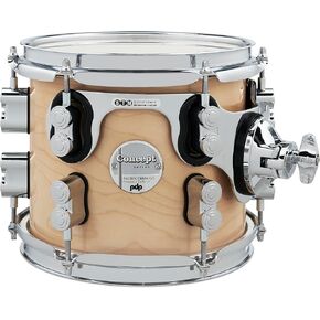 PDP Concept Maple 7x8 Suspended Tom Natural Lacquer with Chrome Hardware