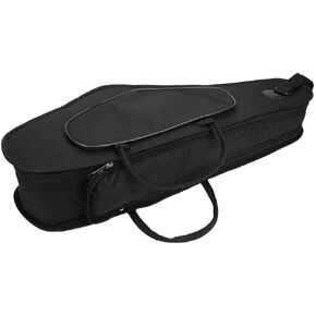 Saxophone Padded Gig Bag With Soft Foam Padding Shoulder Straps Black with Interior Soft Fabric Playing Accessories