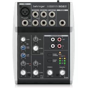 Behringer Xenyx 502S 5-channel Analog Streaming Mixer