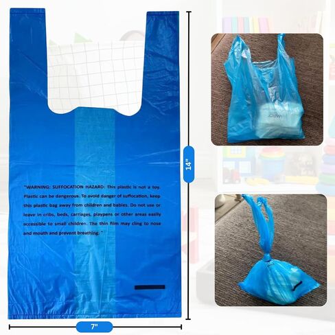 Baby Diaper Disposal Sacks (600 Count), Baby Powder Scented Easy-Tie Diaper Bags, Multipurpose Disposal Bags for Diapers, Dog Waste, Cat Litter & Sanitary Products (Purple) in Saudi Arabia
