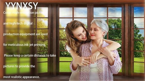 YYNXSY 6X4FT Office Backdrop for Video Conference Backdrop with Window Background Screen for Video Conferencing Photography Studio Background Props Holiday Party Birthday Party Room YY-1003 in Kuwait