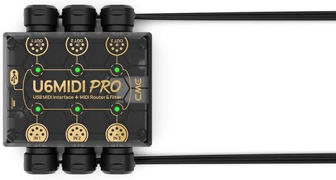 CME MIDI Cable 4-Pack - 3FT / 90cm, 5-pin DIN, Low-Profile - Mirrored 45-Degree Angled Ultra-Thin Plugs for Compact Spaces - Ideal for MIDI Interface, Pedalboard, Keyboard in Saudi Arabia