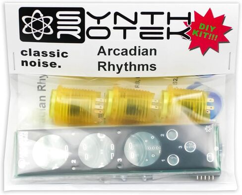 Arcadian Rhythms (Stoplight) - Arcade Style Manual Gate Eurorack Module Kit in Saudi Arabia