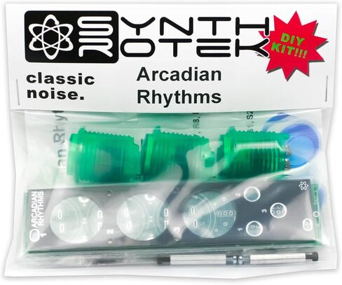 Arcadian Rhythms (Stoplight) - Arcade Style Manual Gate Eurorack Module Kit in Saudi Arabia