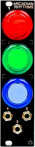 Arcadian Rhythms (Stoplight) - Arcade Style Manual Gate Eurorack Module Kit in Saudi Arabia