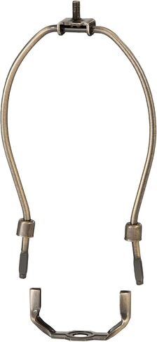 B&P Lamp® 6 Inch Heavy Duty Lamp Harp, Antique Brass Finish in Saudi Arabia