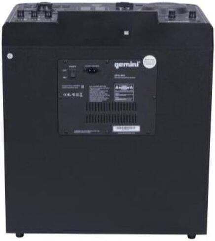 مكبر صوت Gemini Sound GPK-800 بقوة 2400 وات مع بلوتوث وUSB وراديو FM مع نظام ميكروفون لاسلكي UHF محمول باليد من Gemini GMU-M100 مع جهاز استقبال إضافي in Kuwait