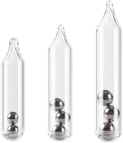 Fishing Soft Lure Glass Rattles Insert Tube, Simple Operation Stainless Steel Plastic 50pcs/Lot Rattles Shake Attract Fly Tie for Baits Making in Kuwait