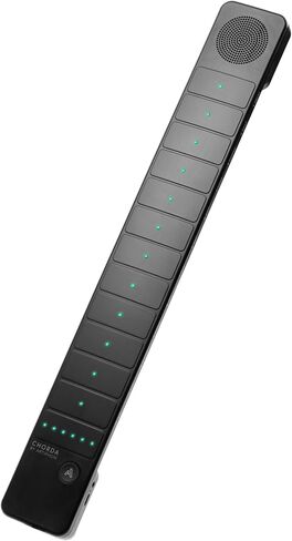 Chorda by Artiphon | Smart Multi-Instrument MIDI Controller, Synth, Looper for Music Production | Strumable Bridge, Quantize, One-Finger Chords, Four Playing Modes (White) in Saudi Arabia