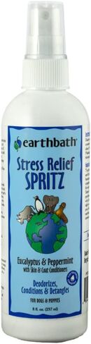 Earthbath Vanilla & Almond 3-in-1 Dog & Puppy Deodorizing Spritz - Conditions & Detangles, Aloe Vera, Vitamin E, Keep Your Dog's Coat Feeling Soft & Tangle Free, Made in USA - 8 Fl Oz, Pack of 3 in Kuwait