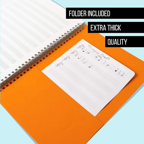 Manuscript Paper Notebook Black • 12 Staff per Page Blank Sheet Music Notebook • 120 Page Hardcover Music Staff Paper Notebook Music Journal • Music Staff Notebook 150+ Free Music Lessons in Saudi Arabia