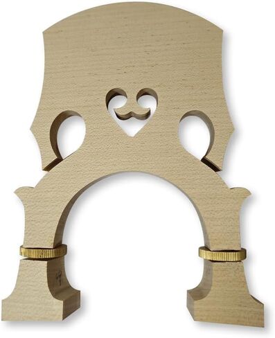 3/4 Upright Double Bass Bridge Bass Double Bass Accessory Upright Bass Parts (Maple Adjustable) in Kuwait
