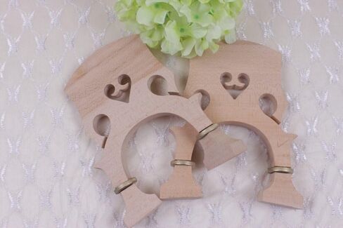 3/4 Upright Double Bass Bridge Bass Double Bass Accessory Upright Bass Parts (Maple Adjustable) in Kuwait