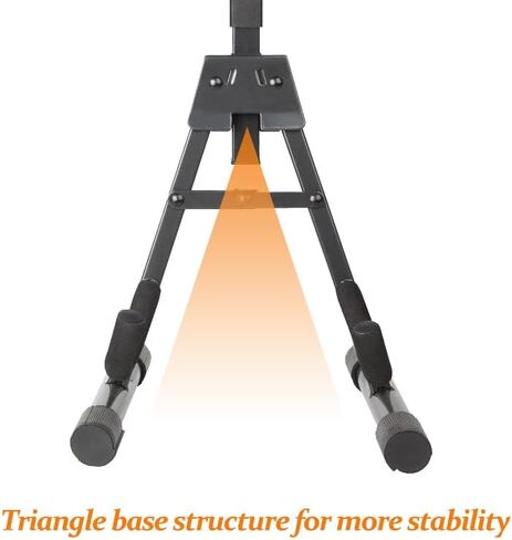 yinyu Violin Stand with bow holder,Adjustable Portable Folding Tripod Metal Stand for Mini Small Guitars,Banjo,Ukulele,Mandolin… in Saudi Arabia
