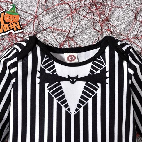 HIHA الرضع طفل الفتيان الفتيات ملابس الهالوين طويلة الأكمام رومبير السراويل مجموعة 3 قطعة الملابس in Kuwait