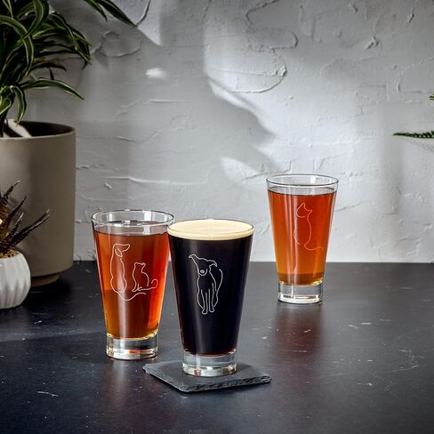 Libbey Modern Pets Posh Paw All-Purpose Glasses, 17-ounce, Set of 4 in Saudi Arabia