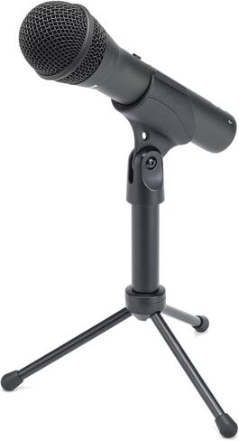 Samson Q2U Handheld Dynamic XLR/USB Microphone Bundle with Boom Arm, Shock Mount, and Pop Filter (4 Items) in Saudi Arabia