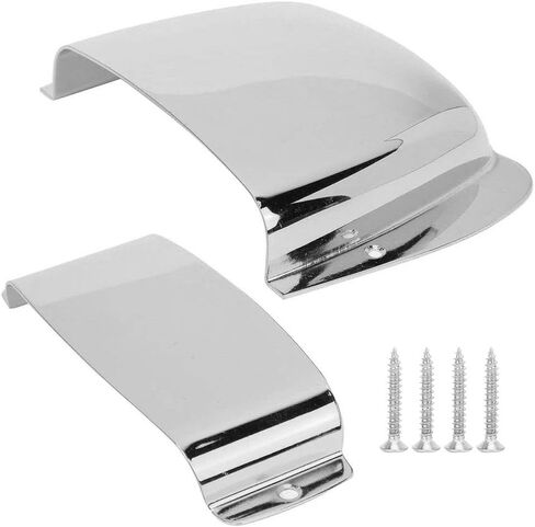 Pickup Bridge Cover, Zinc Alloy Bass Protective Cover for Electric Bass Guitar (silver) in Saudi Arabia