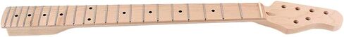 Alnicov Electric Guitar Neck,Maple 22 Frets Fingerboard Compatible 4x2 Headstock for ST Guitar Parts Replacement in Saudi Arabia