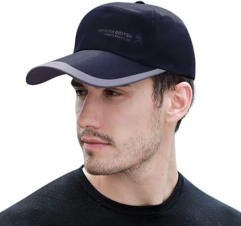 Running Baseball Cap for Men Women Summer Mesh Sun Cap Long Profile Sport Hat Quick Dry Trucker Hat for Camp Hiking Golf Cap in Saudi Arabia