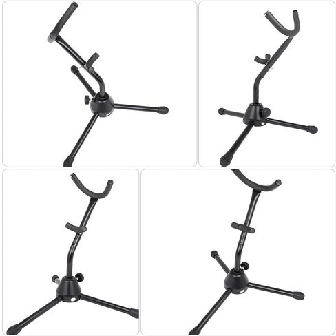 Abaodam Sax Stand Baritone Saxophone Stands Saxophone Support Saxophone Bracket Tenor Saxophone Stand Foldable Saxophone Holder Accessories Electronic Metal Musical Instrument Stand in Saudi Arabia