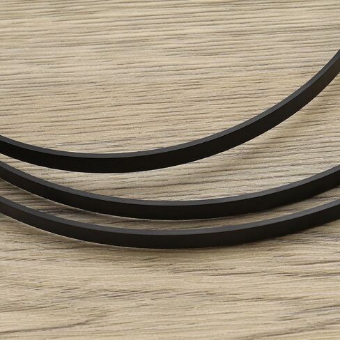 The Lord of the Tools 2Pcs Guitar Binding Purfling Acoustic Classical Guitar Binding Guitar Binding Edge Trim Guitar Accessories ABS 1650x7x1.5mm Black in Saudi Arabia